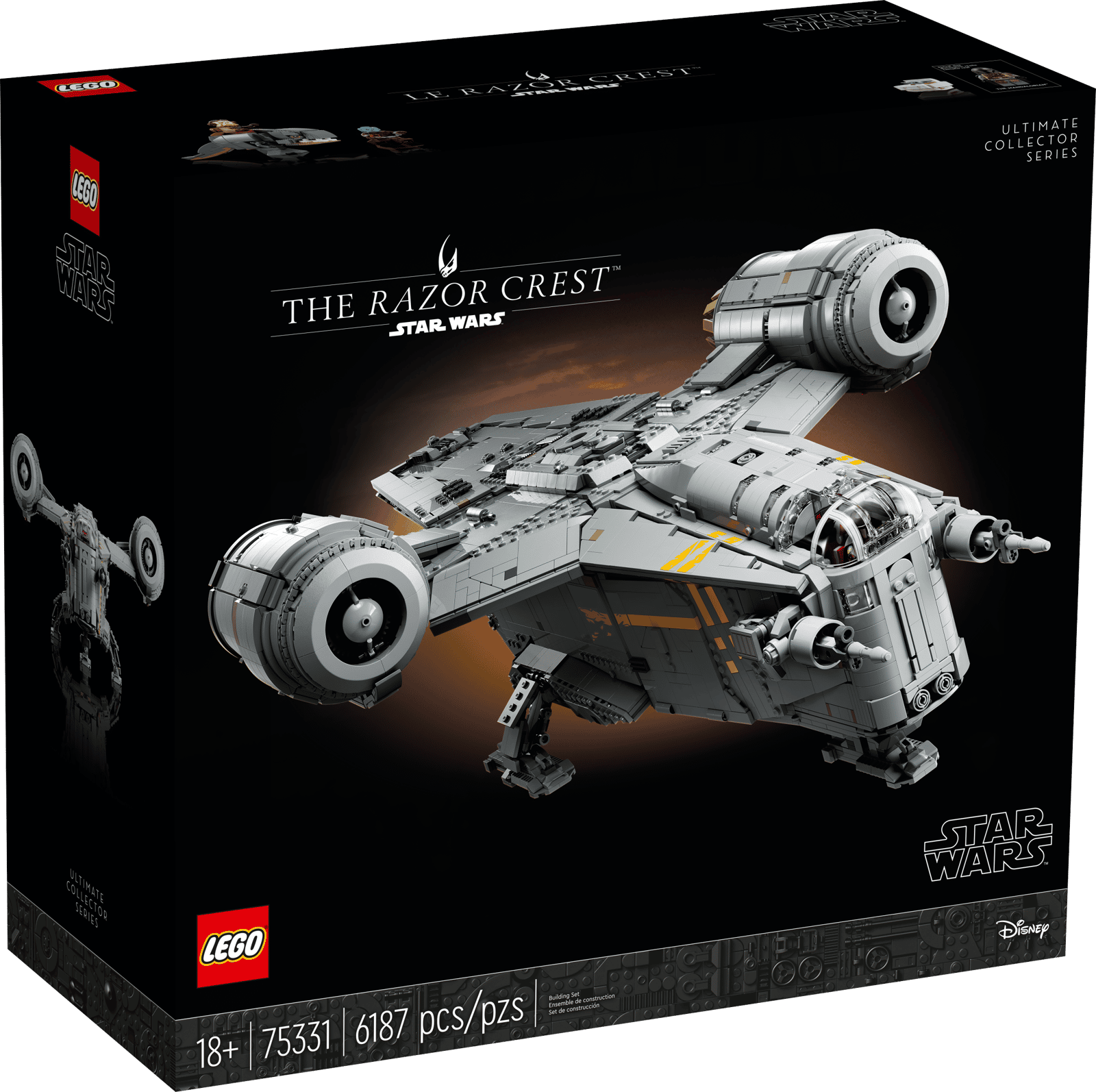 لگو استار وارز ریزر کرست نسخه Ultimate Collector Series