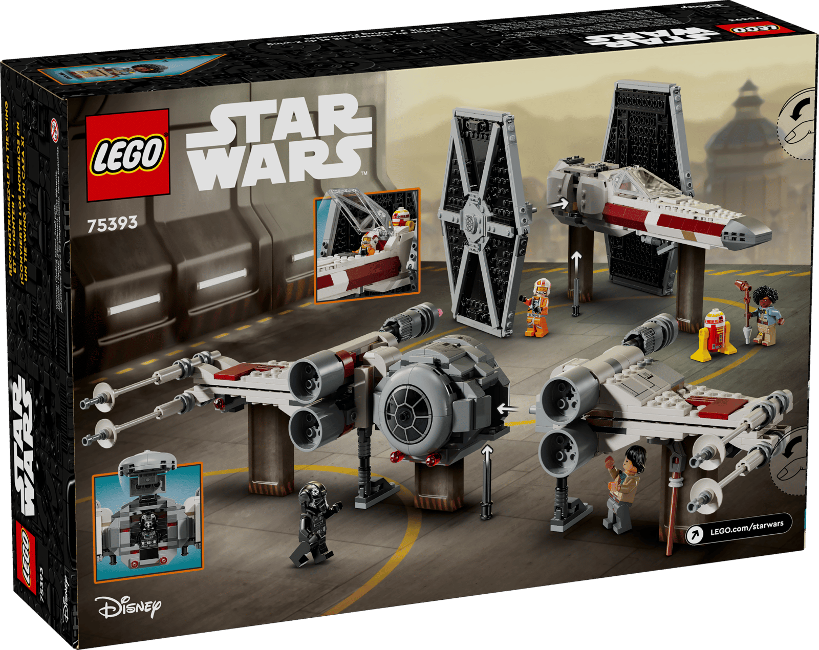 لگو استار وارز TIE Fighter و X-Wing Mash-up