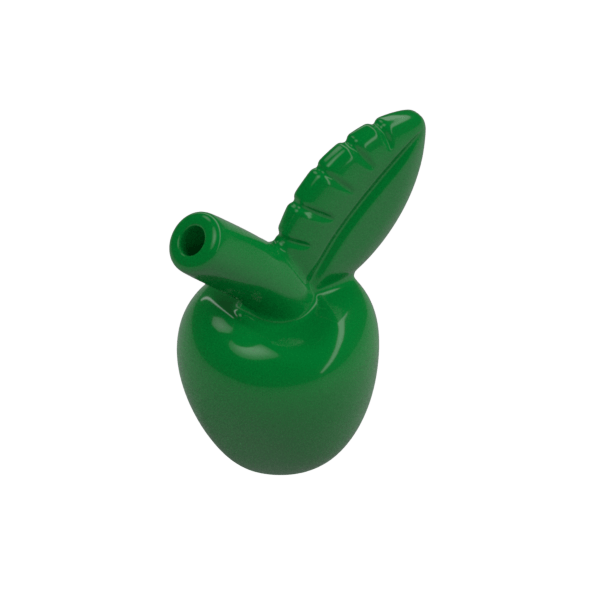 APPLE WITH LEAF
