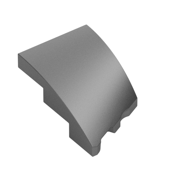 BRICK 2X3, OUTSIDE BOW, LEFT