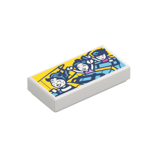 FLAT TILE 1X2, NO. 531