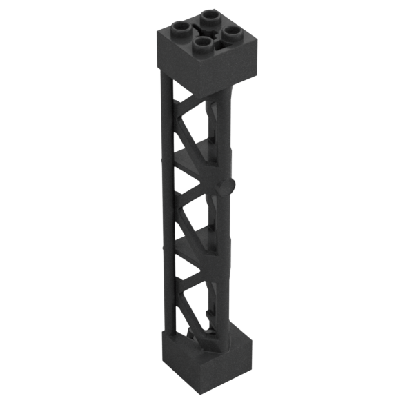 LATTICE TOWER 2X2X10 W/CROSS