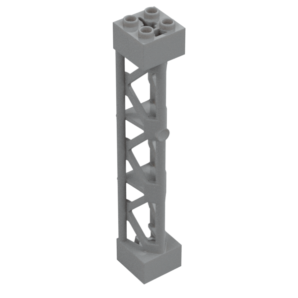 LATTICE TOWER 2X2X10 W/CROSS