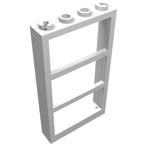 Window 1 x 4 x 6 Frame with 3 Panes