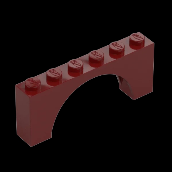 BRICK W. INSIDE BOW 1X6X2