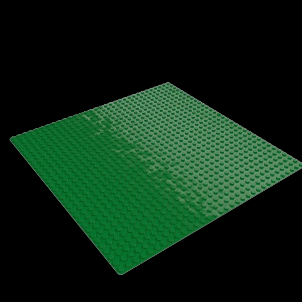 BASE PLATE 32X32 DARK GREEN
