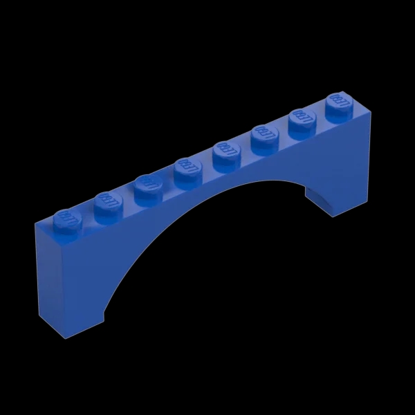 BRICK W. BOW 1X8X2