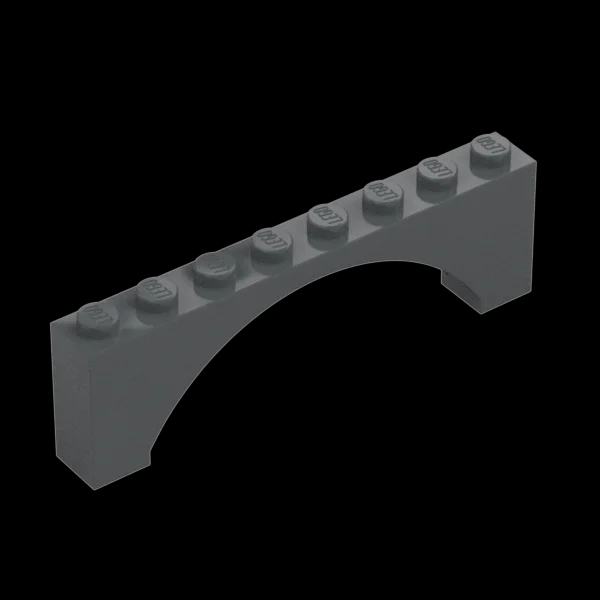 BRICK W. BOW 1X8X2