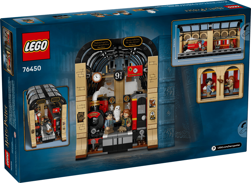 لگو هری پاتر Book Nook قطار Hogwarts Express