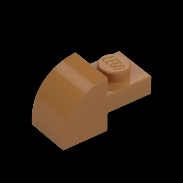 BRICK, 1X2X1, BOW, W/ CUTOUT