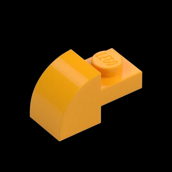 BRICK, 1X2X1, BOW, W/ CUTOUT