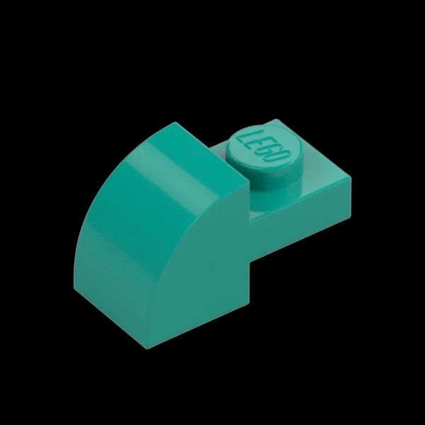 BRICK, 1X2X1, BOW, W/ CUTOUT