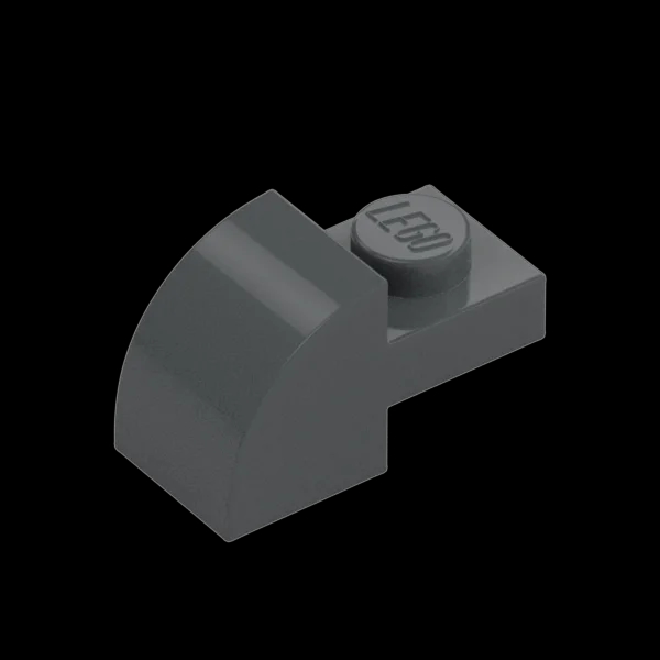 BRICK, 1X2X1, BOW, W/ CUTOUT