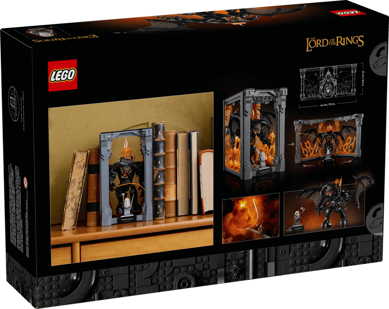 لگو آیکونز لرد آف د رینگز Book Nook بالروگ