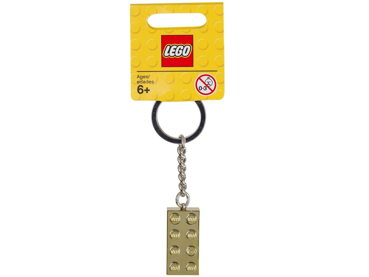 لگو جاکلیدی آجر طلایی لگو (Gold Brick Key Chain)