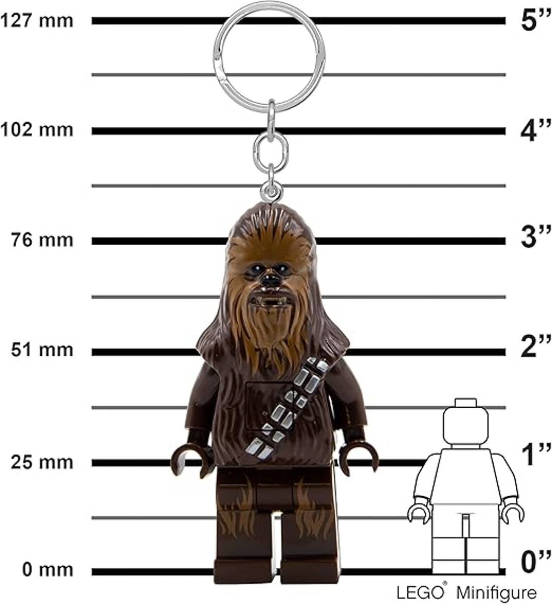 لگو جاکلیدی نوری چوباکا استاروارز (LEGO Star Wars Chewbacca Key Light)