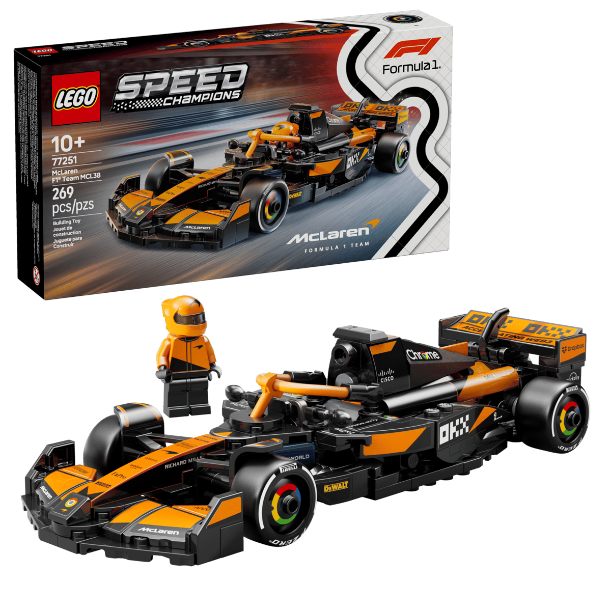 لگو اسپید فرموا وان تیم مک‌ لارن F1® MCL38