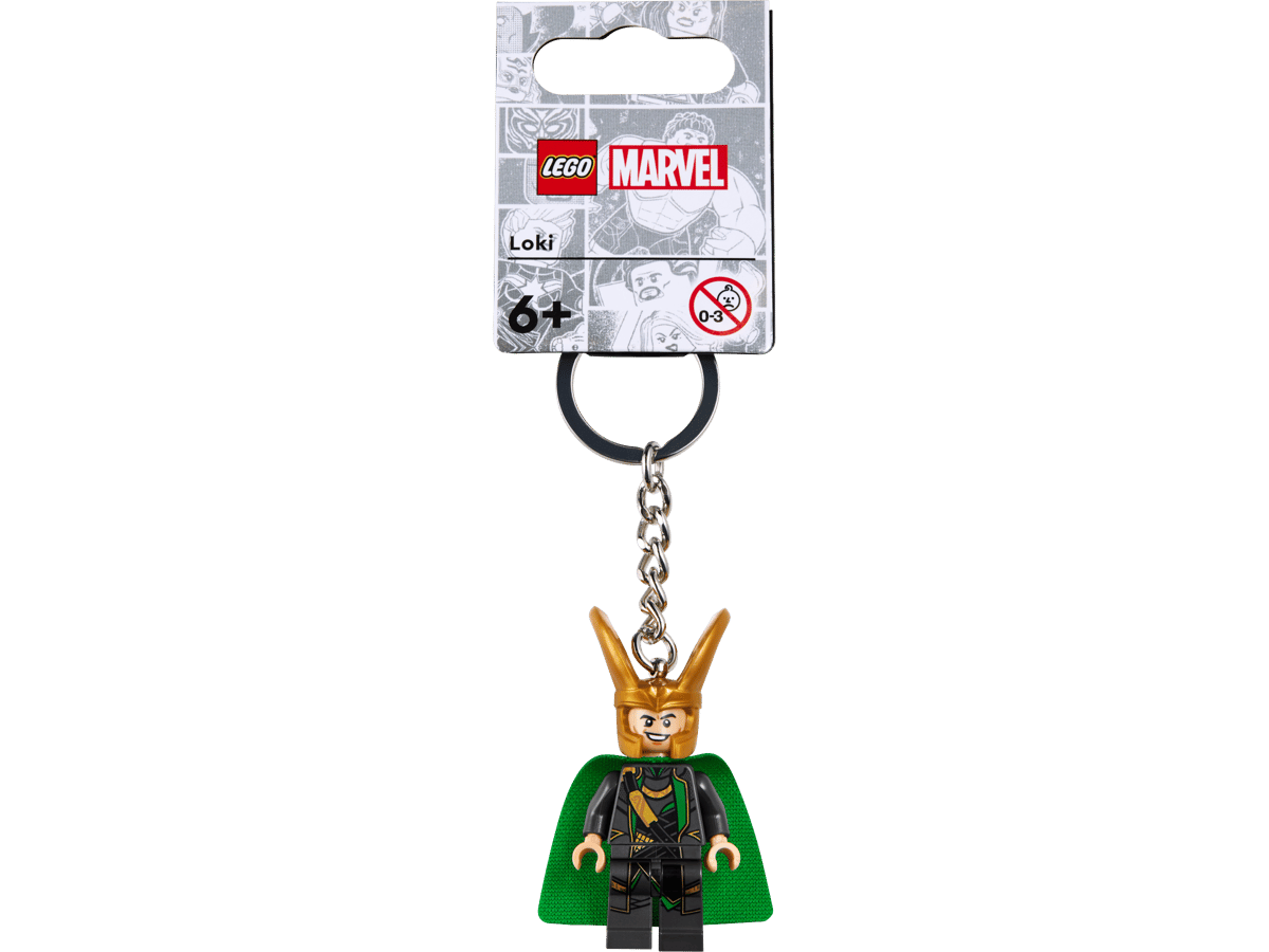 لگو جاکلیدی مارول لوکی (LEGO Marvel Loki Key Chain)