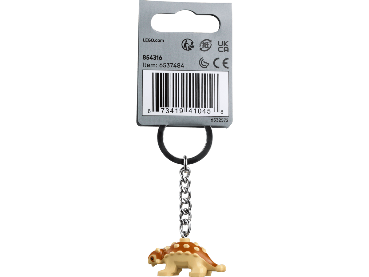 لگو جاکلیدی بچه آنکیلوسوروس ژوراسیک ورلد (LEGO Baby Ankylosaurus Key Chain)