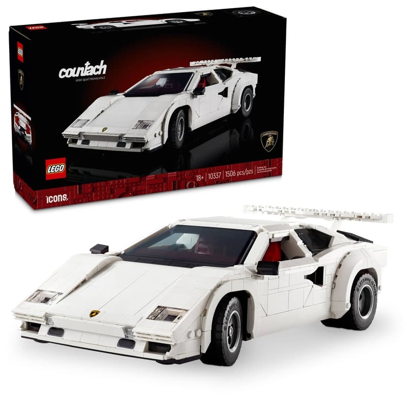 لگو آیکونز لامبورگینی Countach 5000 Quattrovalvole