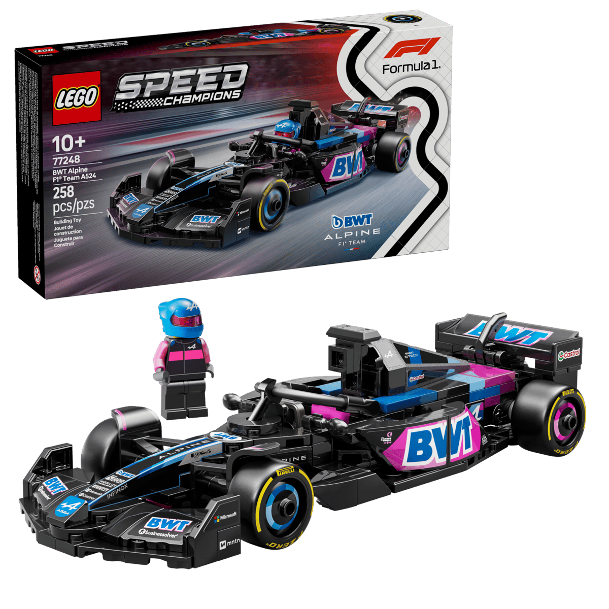 لگو اسپید فرمول وان BWT Alpine F1® Team A524