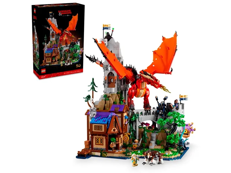 لگو آیدیاز Dungeons & Dragons: داستان اژدهای قرمز