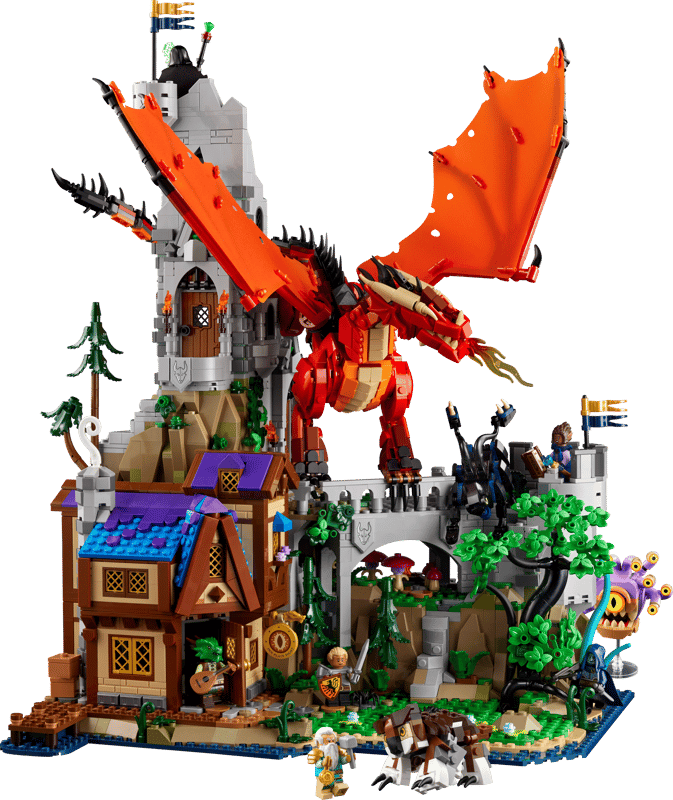 لگو آیدیاز Dungeons & Dragons: داستان اژدهای قرمز