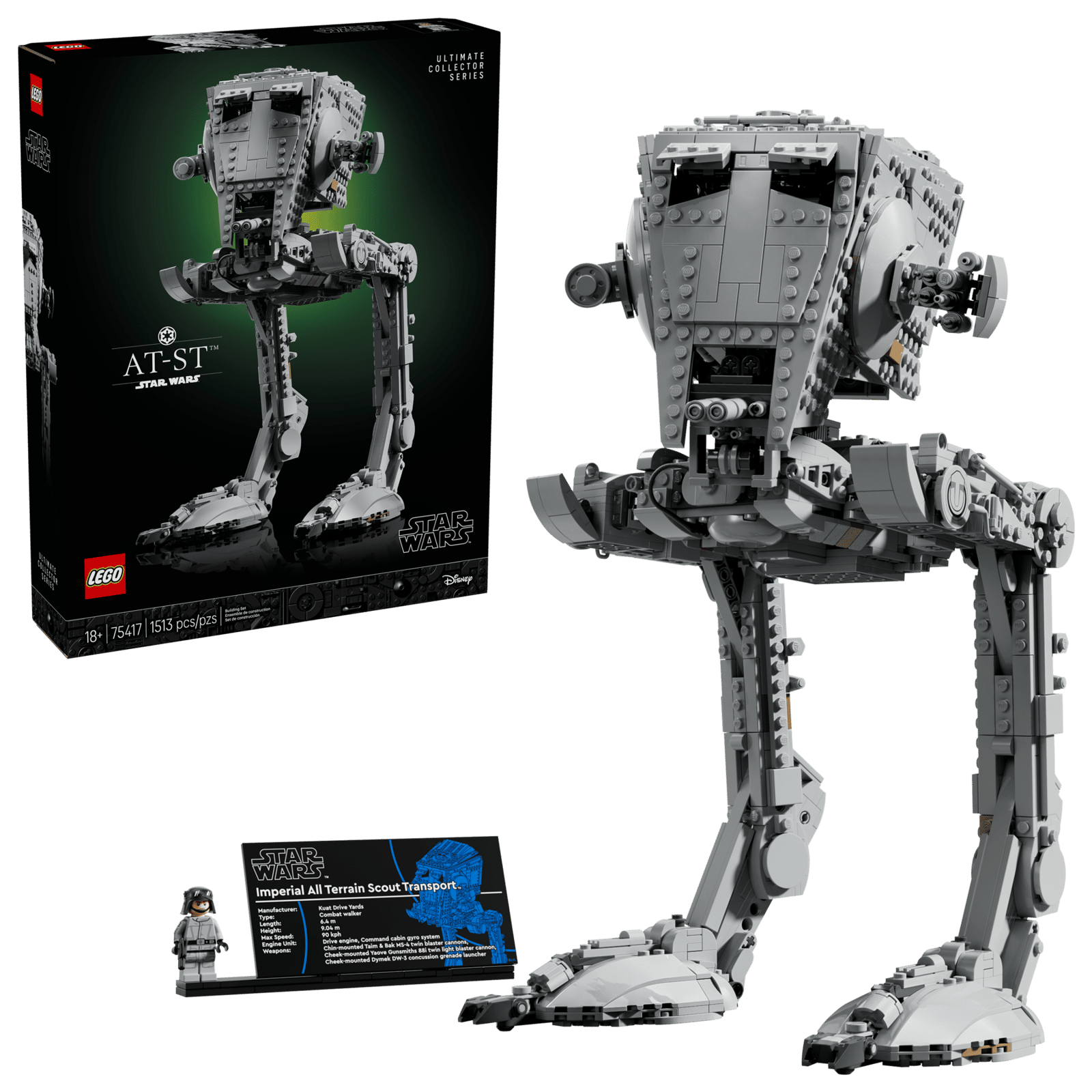لگو استار وارز واکر AT-ST سری Ultimate Collector Series