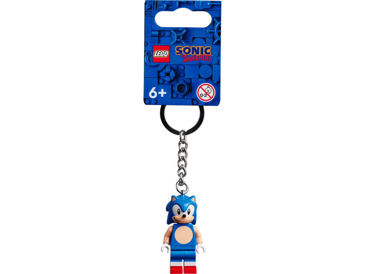 لگو جاکلیدی سونیک خارپشت (LEGO Sonic the Hedgehog Key Chain)