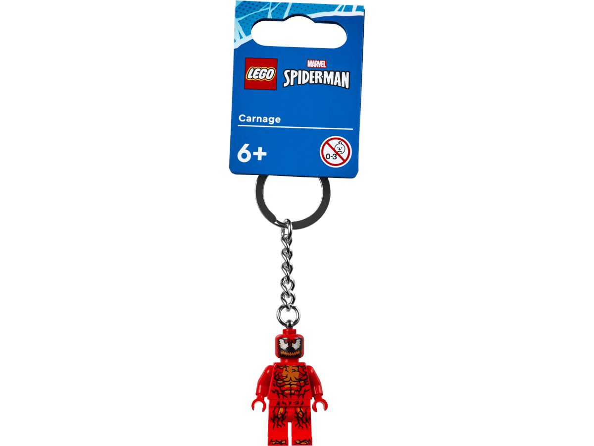 لگو مارول جاکلیدی کارنیج (LEGO Marvel 854154 Carnage Key Chain)