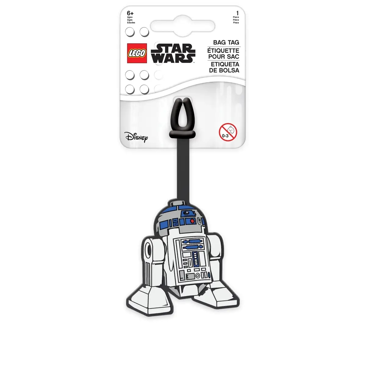 لگو تگ استاروارز آویز کیف R2-D2 سیلیکونی