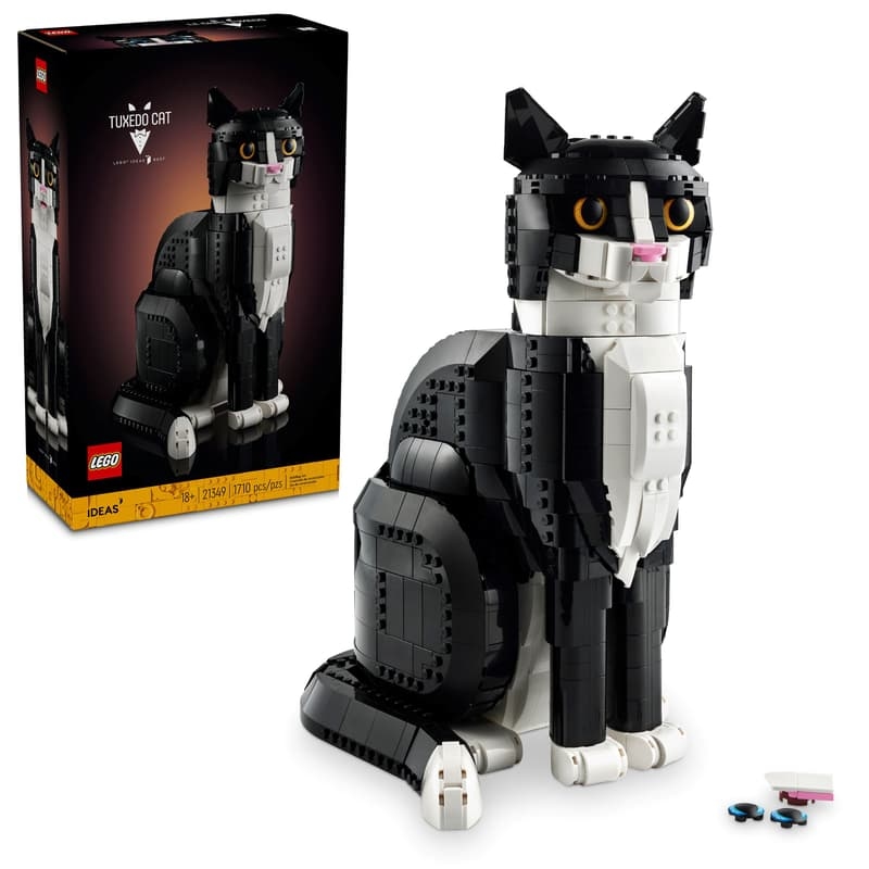 لگو آیدیاز گربه Tuxedo