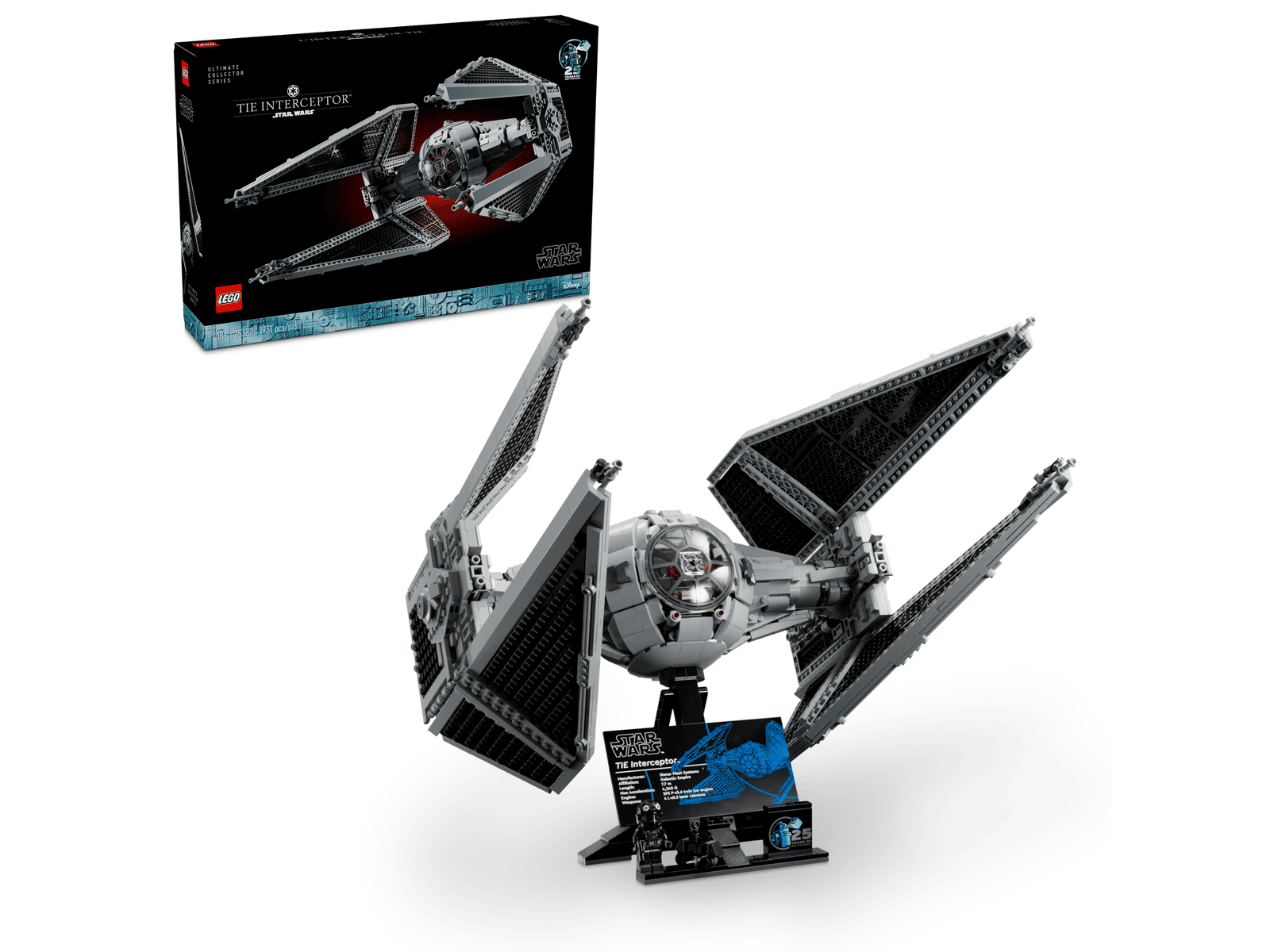 لگو استار وارز 75382 جنگنده TIE Interceptor سری Ultimate Collector