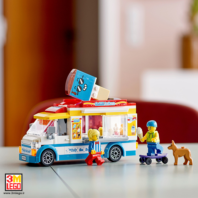 لگو سیتی 60253 کامیون بستنی Ice-Cream Truck – فروشگاه لگو تهران